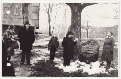 596. Madsal F.sannamehe kivi avamine 1983