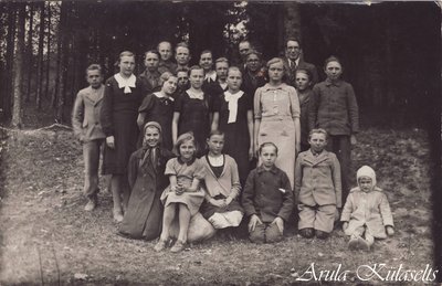 60. Arula kooli eksk.Otepääle 1935