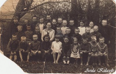 Rebaste kool, I r 4 Antonine,õp taga parem. Antonine, õp Hilda Tenno