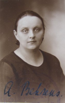 Behrens Annemarie 1927