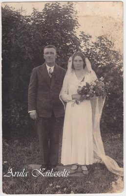 17. Jaan Juus ja Anna Saaring pulm 1933