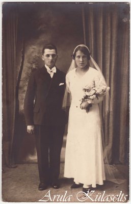 651. Aleksei Vasar ja Elsa Saldum 1933