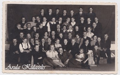 405. tantsukursused Arulas 1939